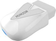 беспроводной bluetooth обд2-сканер humzor nexzscan ii для автомобилей - считыватель кодов. совместим с iphone, ipad и android. профессиональный диагностический сканер для обнаружения неисправностей, сброса и удаления подсветки диагностической лампы автомобиля. логотип