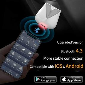 img 2 attached to Беспроводной Bluetooth ОБД2-сканер Humzor NexzScan II для автомобилей - считыватель кодов. Совместим с iPhone, iPad и Android. Профессиональный диагностический сканер для обнаружения неисправностей, сброса и удаления подсветки диагностической лампы автомобиля.