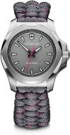 victorinox womens digital textile bracelet logo