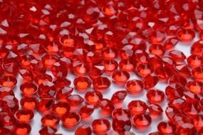 img 3 attached to 💎 5000 Pack of Angzhia Wedding Table Scatter Decor - Acrylic Diamonds 6mm Rhinestones for Weddings, Bridal Showers, Vase Decorations (Red)
