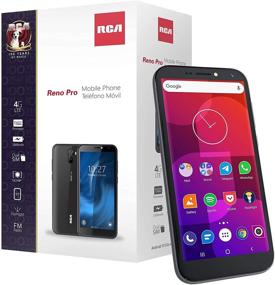 img 3 attached to 📱 RCA Reno Pro 5.5" HD+ Display Unlocked Smartphone (Black) - 32GB, 13MP Camera, 4G LTE Capabilities