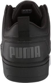 img 2 attached to 👟 PUMA White High Black Gray Rebound Sneaker