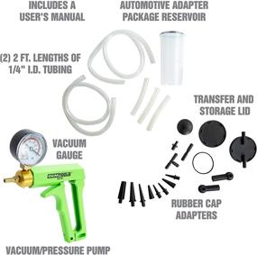 img 3 attached to 🔧 OEMTOOLS 25136 Brake Bleeder & Vacuum Pump Test Kit - Essential Tool for Automotive Tune-Ups, Diagnosis, & Testing with One-Man Brake Bleeding Capability