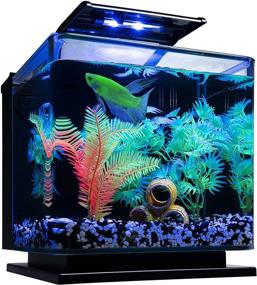 img 3 attached to GloFish Betta Shadowbox Aquarium Kit: Transform your Betta's Home