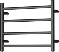 🧤 dailylife 2-in-1 towel warmer & heated towel rack, stainless steel for bathroom (4 bar round) - freestanding & wall mounted logo