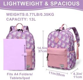 img 3 attached to Adorable Unicorn Kindergarten Backpack for Preschoolers - Stylish and Functional Kids' Furniture, Decor & Storage