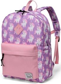 img 4 attached to Adorable Unicorn Kindergarten Backpack for Preschoolers - Stylish and Functional Kids' Furniture, Decor & Storage