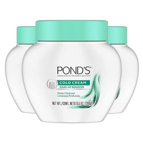 img 4 attached to Pack of 3 - Pond's Cold Cream Cleanser 9.5 oz for Effective Cleansing