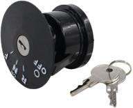 🔑 ignition switch with key for ezgo rxv electric 48v golf cart 2008-up: premium quality 605637 model logo