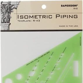 img 2 attached to 📐 Изометрический шаблон для трубопроводов от Rapidesign, одиночная единица (модель R43)