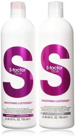 img 1 attached to 🧴 TIGI S Factor Smoothing Lusterizer Salon Formula Shampoo & Conditioner 25.36 oz - 750ml (2014 New Release)