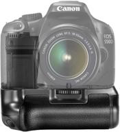 улучшите свой опыт использования зеркальной камеры canon eos 550d 600d 650d 700d/rebel t2i t3i t4i t5i с аккумуляторным пакетом neewer bg-e8. логотип