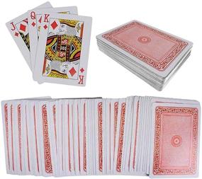 img 1 attached to Gamie Giant Inch Playing Cards