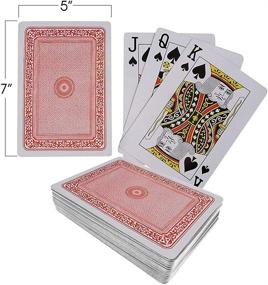 img 3 attached to Gamie Giant Inch Playing Cards