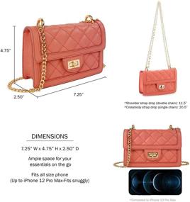 img 2 attached to SG SUGU Crossbody Designer Shoulder Women's Handbags & Wallets in Shoulder Bags