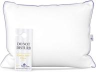 🛏️ the original queen anne pillow: luxurious hotel pillows - european down blend - 100% cruelty-free - made in usa (queen soft) logo