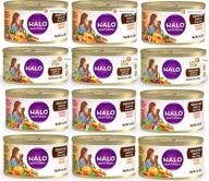 halo spots grain free canned variety logo
