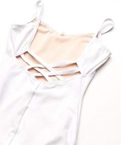 img 1 attached to 🩰 Capezio Girls Classic V-Neck Camisole Leotard: Timeless Style and Comfort for Young Dancers