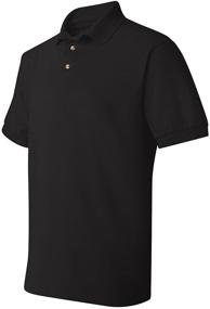 img 2 attached to Hanes 055X Unisex ComfortSoft Pique Shirt