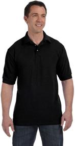 img 3 attached to Hanes 055X Unisex ComfortSoft Pique Shirt