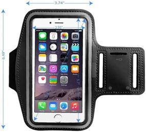 img 3 attached to Armband IPhone Galaxy Slbstores Workout