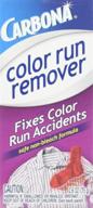 🎨 say goodbye to color mishaps with carbona color run color remover! logo