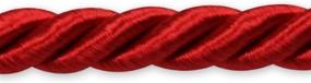 img 1 attached to Vibrant Red 1/4-Inch Rebekah Twisted Cord Trim: Expo International 20-Yard Trim