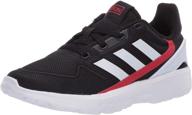 👟 red adidas kids nebula sneaker - girls' athletic shoes logo