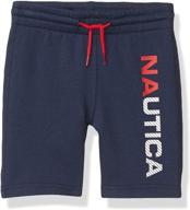 nautica drawstring shorts naval medium boys' clothing: stylish and practical shorts for boys logo