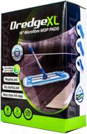 efficient cleaning with temples pride 18 inch dredge mop microfiber pads logo