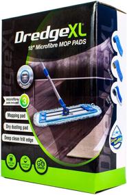 img 1 attached to Efficient Cleaning with Temples Pride 18 Inch Dredge Mop Microfiber Pads