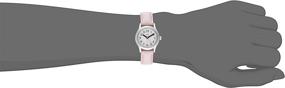 img 3 attached to Timex Girls' My First Easy Reader Quartz Analog Watch - Pink Synthetic Leather Strap, Model T790819J