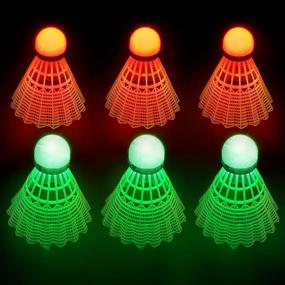 img 3 attached to 🏸 Sportneer LED Badminton Shuttlecocks: 360° Lighting Birdies for Indoor/Outdoor Sports Activities