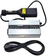 🏌️ scaauto 48v golf cart charger 5a - trojan golf cart batteries | light & thin | powerwise plug d style for ez-go txt, medalist, club, ezgo, yamaha logo