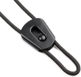 img 3 attached to 🔒 Wheeled Cord Lock Stopper - Heavy Duty Clamp Toggle Stop Cord End Slider: Perfect for Paracord, Bungee Cord, and Drawstrings - Indoor/Outdoor Use (10 Pack)