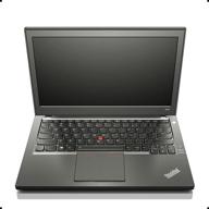 💻 renewed lenovo thinkpad x240 laptop, 12.5in, core i5-4300u 1.9ghz, 8gb ram, 128gb ssd, windows 10 pro 64-bit, webcam logo