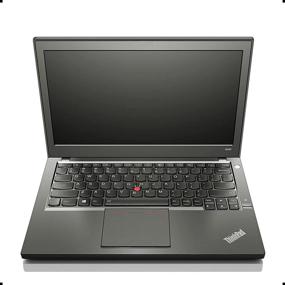 img 4 attached to 💻 Восстановленный ноутбук Lenovo ThinkPad X240, 12,5 дюйма, Core i5-4300U 1,9 ГГц, 8 ГБ ОЗУ, 128 ГБ SSD, Windows 10 Pro 64-бит, веб-камера.