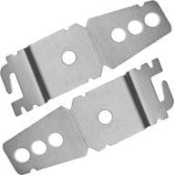 🔧 partsbroz 8269145 mounting bracket (2-pack): perfect fit for whirlpool dishwashers - better than wp8269145, ap6012289, ps11745496, wp8269145vp логотип