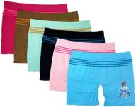 girls' active clothing: little shorts, underwear, and sports skirts logo