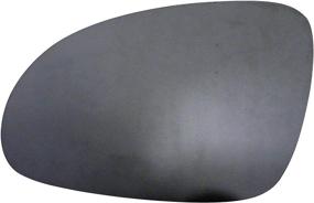 img 3 attached to 🚗 Dorman 56834 VW Driver Side Plastic Backed Heated Door Mirror Glass