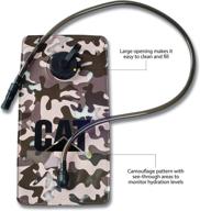 🐱 stay stealthy with the cat caterpillar camo hydration reservoir -2l: the ultimate gear for outdoor adventures логотип