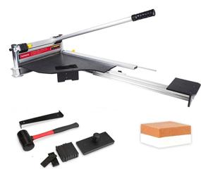 img 4 attached to 🪚 Norske Tools NMAP004: 13" Laminate Flooring & Siding Cutter with Sliding Extension Table - Bonus Floor Installation Kit Included!