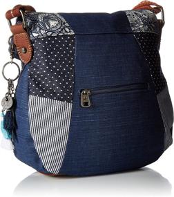 img 3 attached to Sakroots Artist Circle Foldover Crossbody Women's Handbags & Wallets