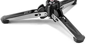 img 1 attached to 📷 Enhanced Stability and Versatility: Manfrotto MVA50A Fluid Base with Retractable Feet (Black)