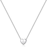 s925 sterling silver necklaces for girls 💎 gifts - heart initials and jewelry | monooc logo