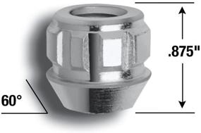 img 1 attached to 🦍 Gorilla Automotive 78633N - Система гайков с открытым концом для колес 12 мм x 1,50 мм - Идеально подходит для колес с 5 болтами.