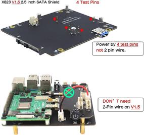 img 3 attached to 📦 Geekworm NASPi 2.5 inch SATA HDD/SSD NAS Storage Kit for Raspberry Pi 4 Model B (Raspberry Pi 4 Not Included)