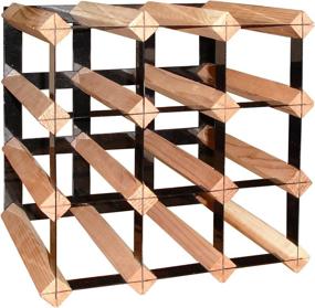 img 1 attached to Stylish and Space-Saving Vinotemp Cellar Trellis: 12-Bottle Wine Rack