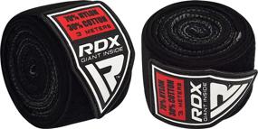 img 3 attached to 🥊 RDX Boxing Hand Wraps Inner Gloves for Punching - Ultimate Protective Gear for MMA, Muay Thai, Kickboxing, Martial Arts Training and Combat Sports - 3 Meter Elasticated Bandages Under Mitts