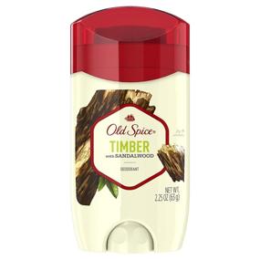 img 4 attached to Old Spice Timber with Sandalwood Scent Deodorant for Men - 12 Pack, 3oz